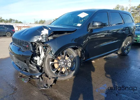 2021 Dodge Durango Gt Awd from USA, damaged, VIN 1C4RDJDG2MC718291